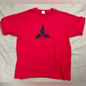 Star Trek - Klingon symbol T-shirt size:Large